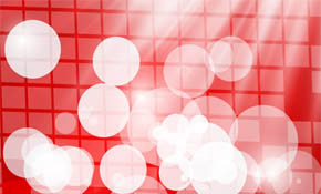 Bokhaa lumined red abstract vector